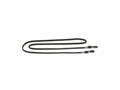 Sueded Eyeglass Leash - Black - Accessory