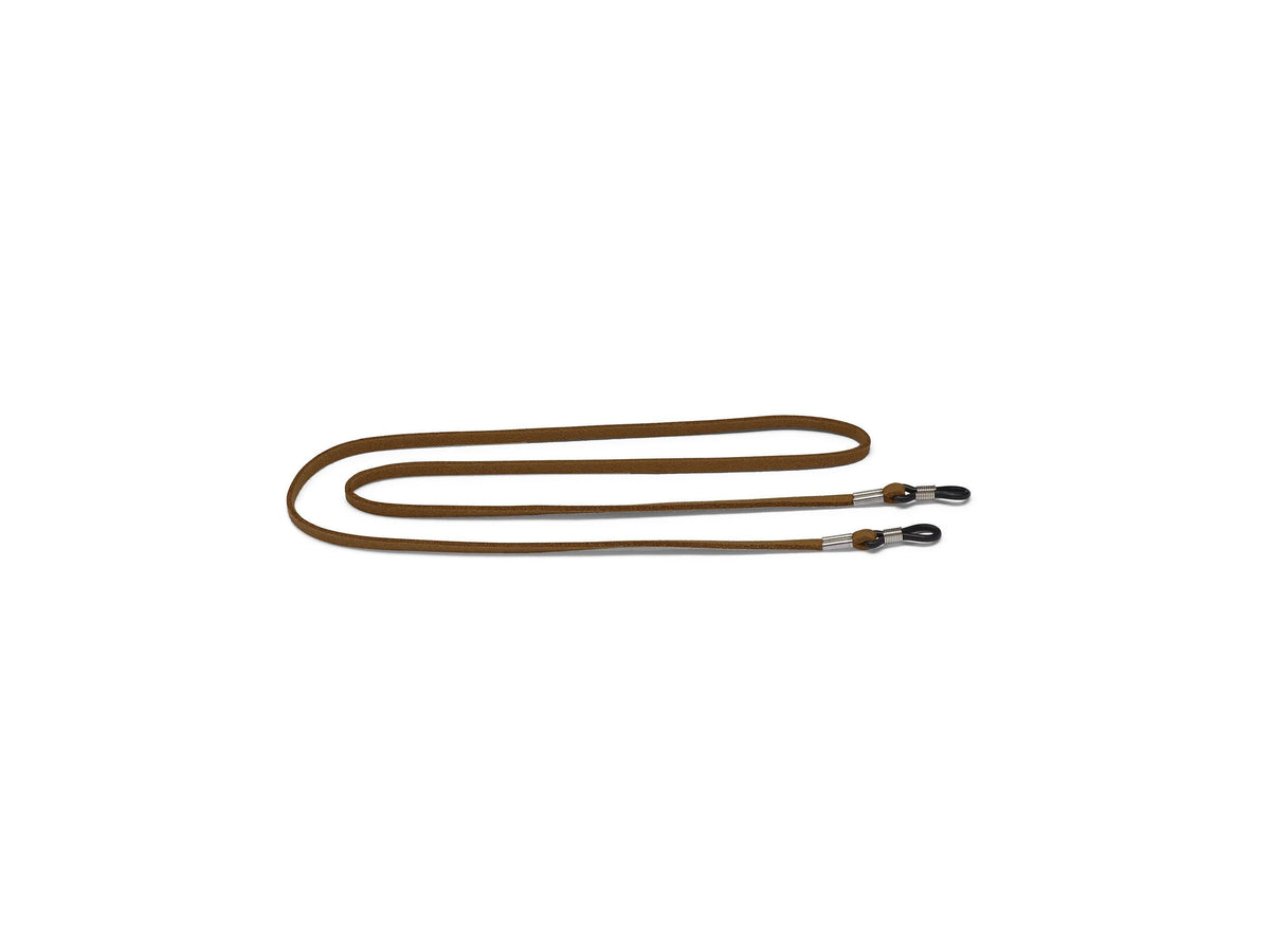 Sueded Eyeglass Leash - Brown - Accessory