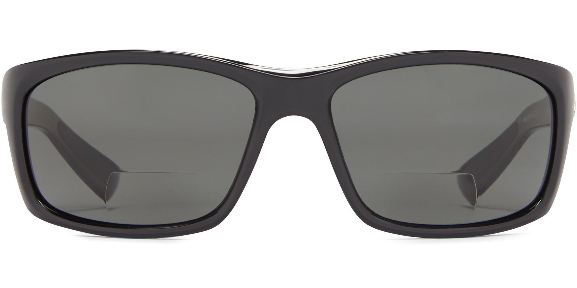 Surface Bifocal - Shiny Black/Gray Lens / 1.5 - Polarized Sunglasses