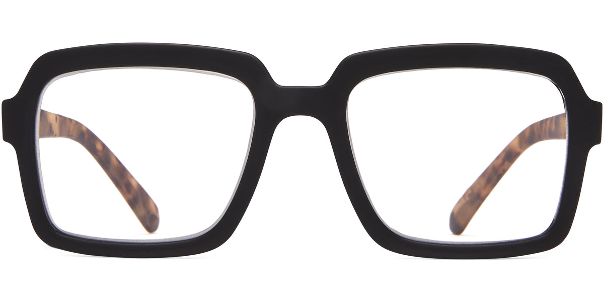 Sydney - Black/Tortoise / 1.25 - Reading Glasses