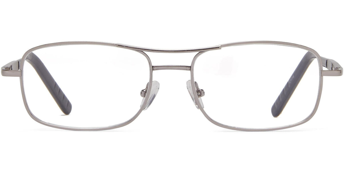 Vernon - Silver / 1.25 - Reading Glasses