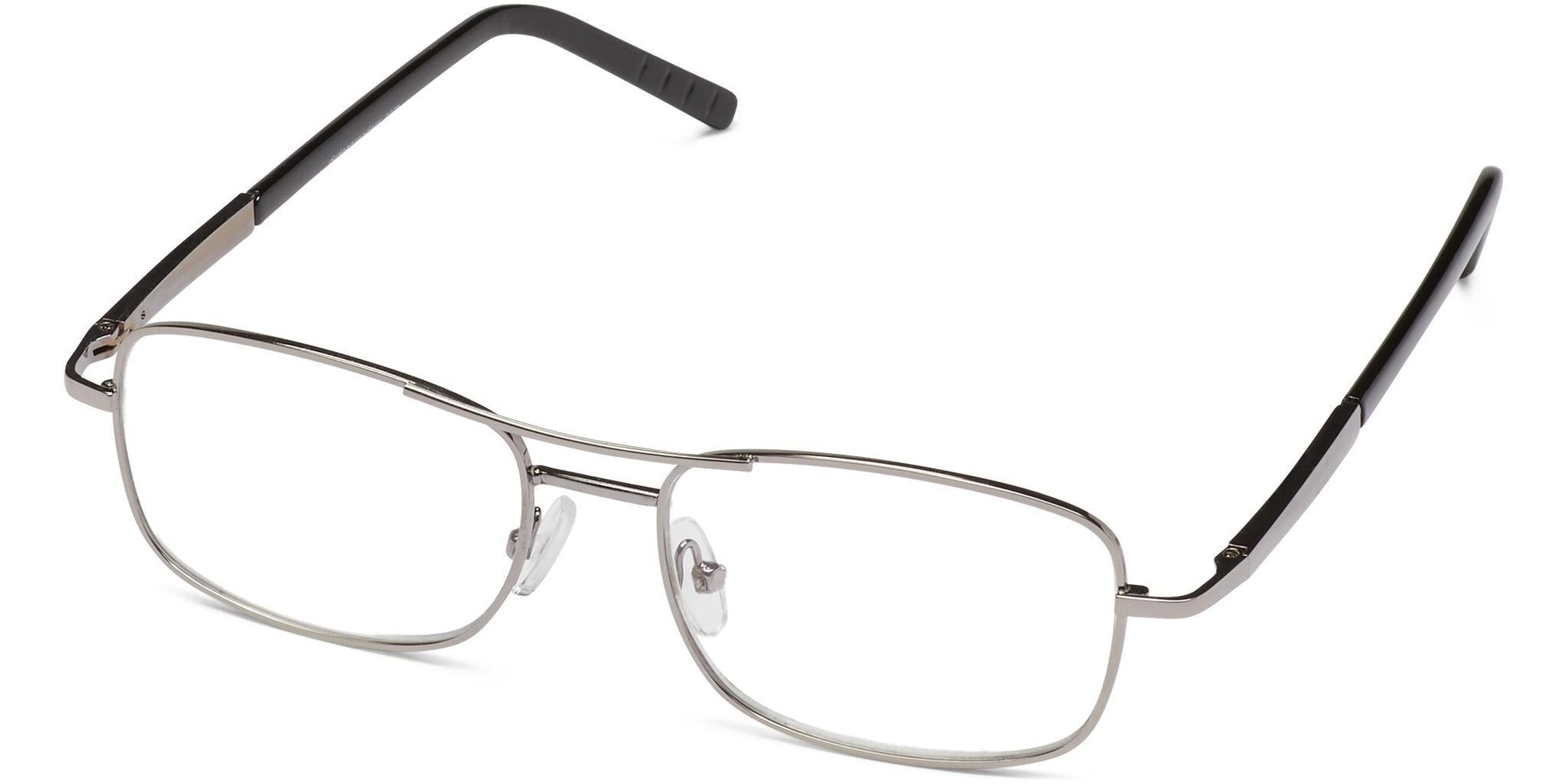 Vernon - Silver / 1.25 - Reading Glasses