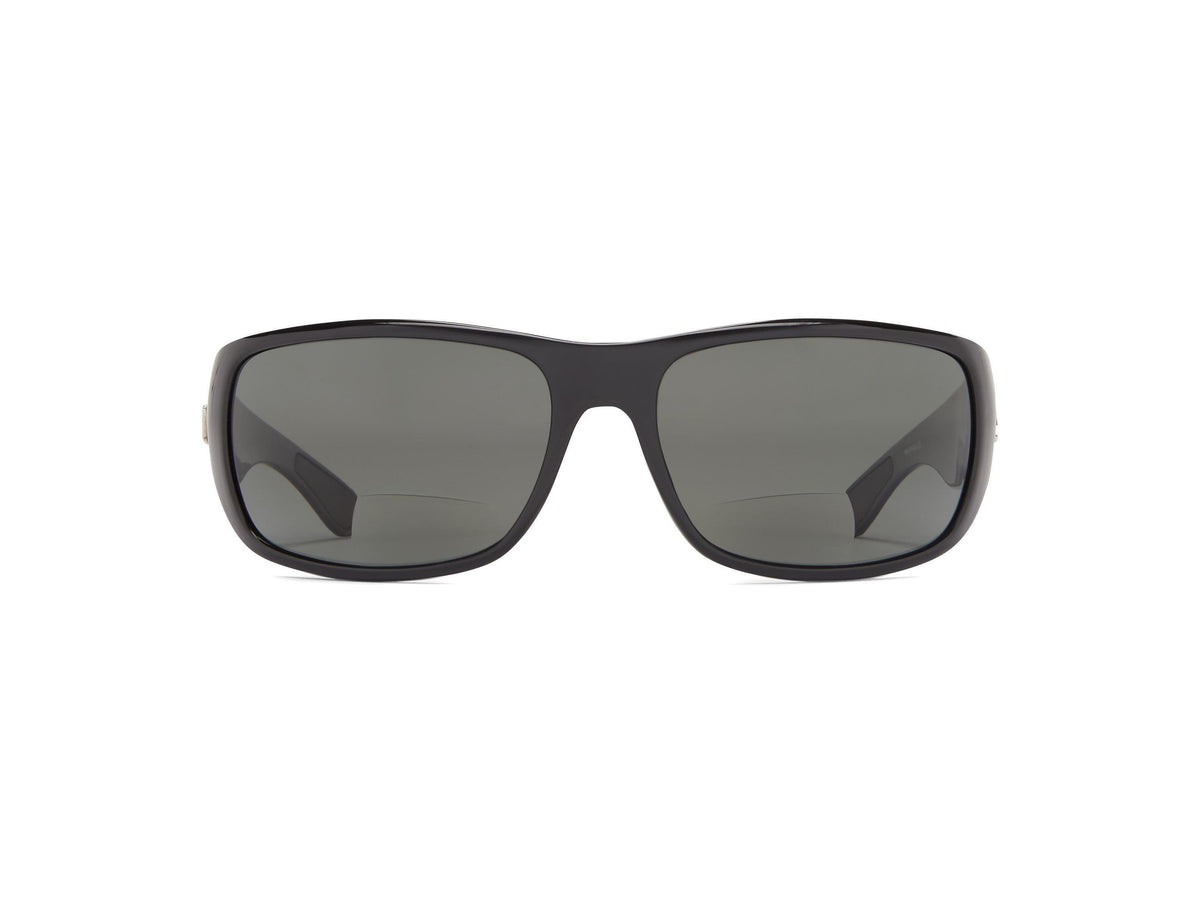Wake Bifocal - Shiny Black/Gray Lens / 1.5 - Polarized Sunglasses